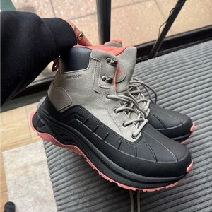 Waterproof hiking boots